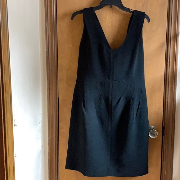 Ann Taylor Dresses & Skirts - Little black dress with draped back Ann Taylor Dresses & Skirts - Little black dress with draped back